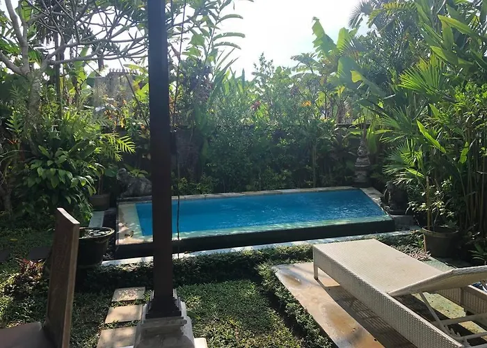 Villa A Lush Tropical In Rice Fields