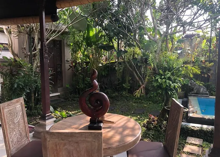 A Lush Tropical In Rice Fields Villa