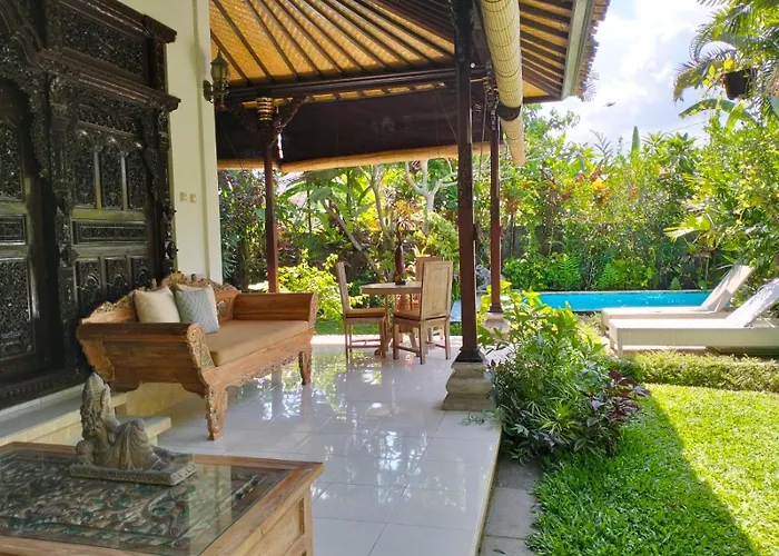 Villa A Lush Tropical In Rice Fields Ubud